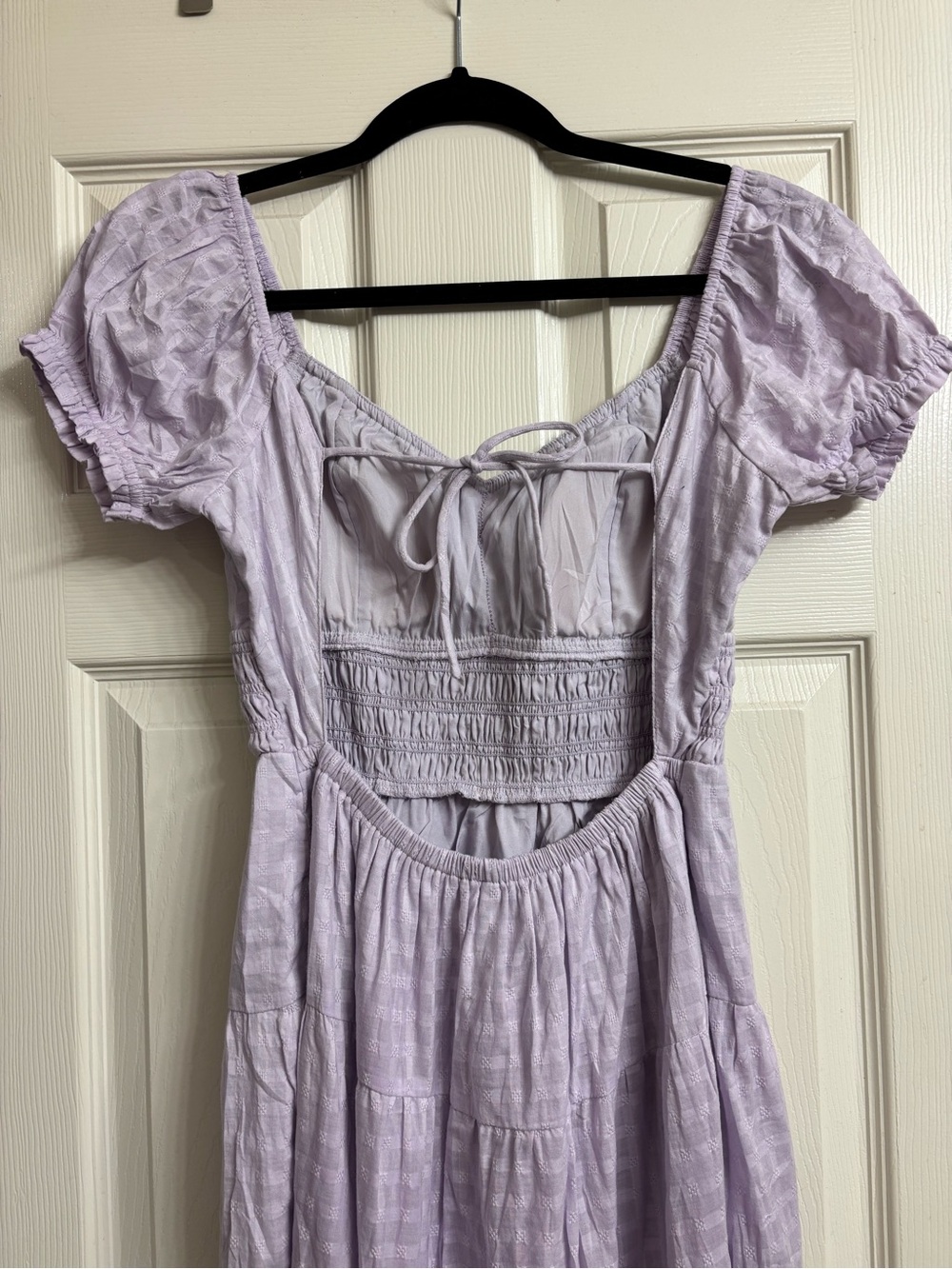 NWT Hollister Lilac Maxi Dress with Side Slit - Picture 6 of 7